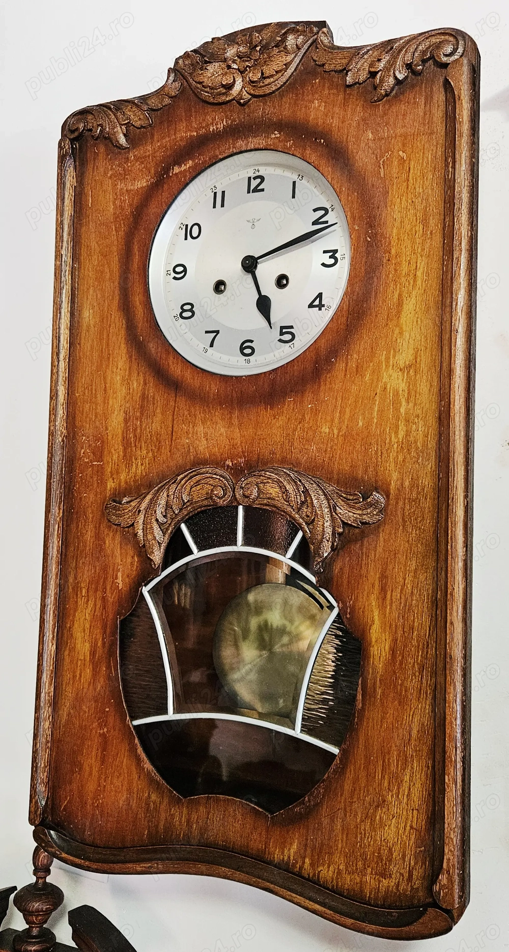 Ceas de perete cu pendula Mauthe