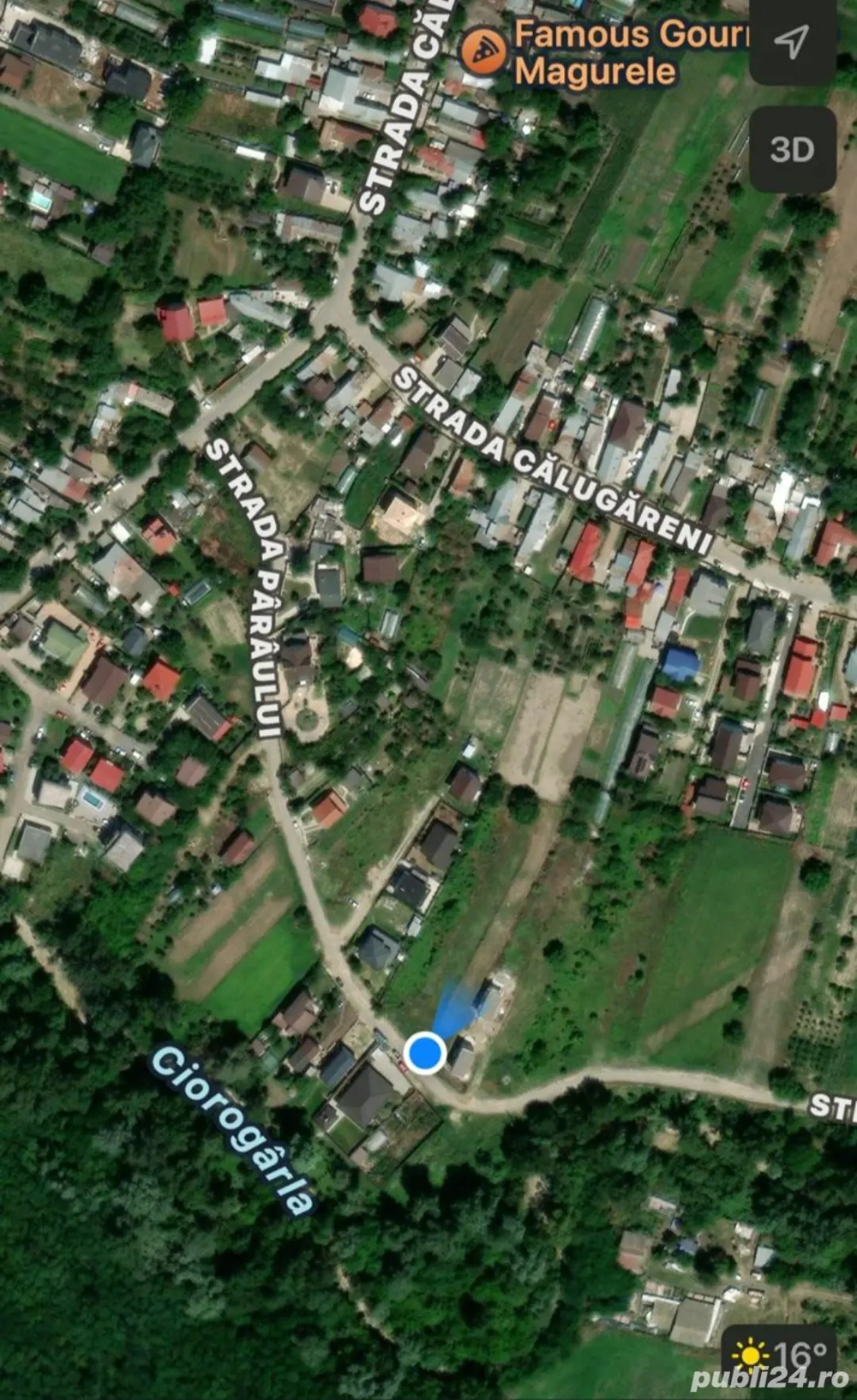 Teren magurele Ilfov