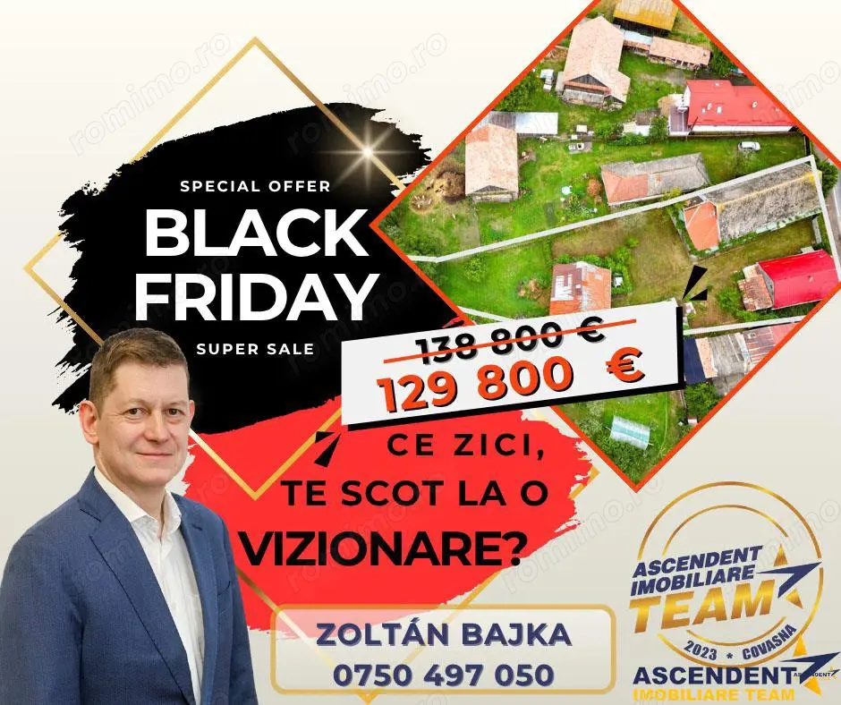 FILM! Domeniu de 1.660mp,cu doua case, atelier si anexe,Lemnia,Covasna