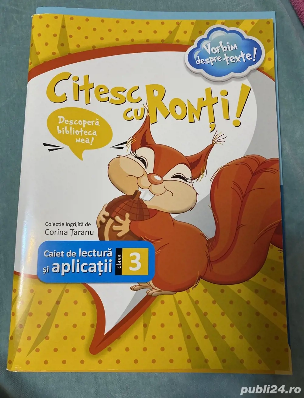 Caiet de lectura si aplicatii clasa a III-a