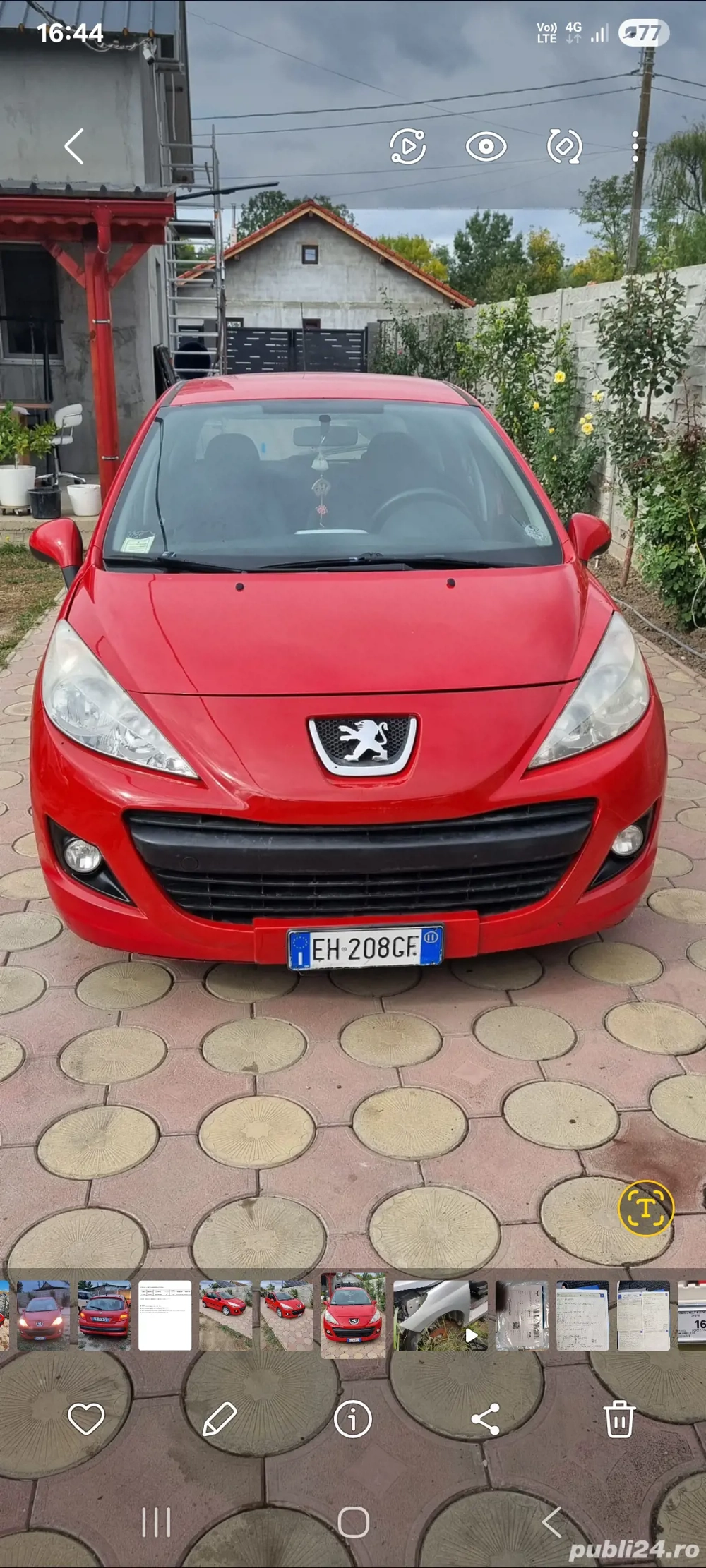 peugeot 207 an 2011