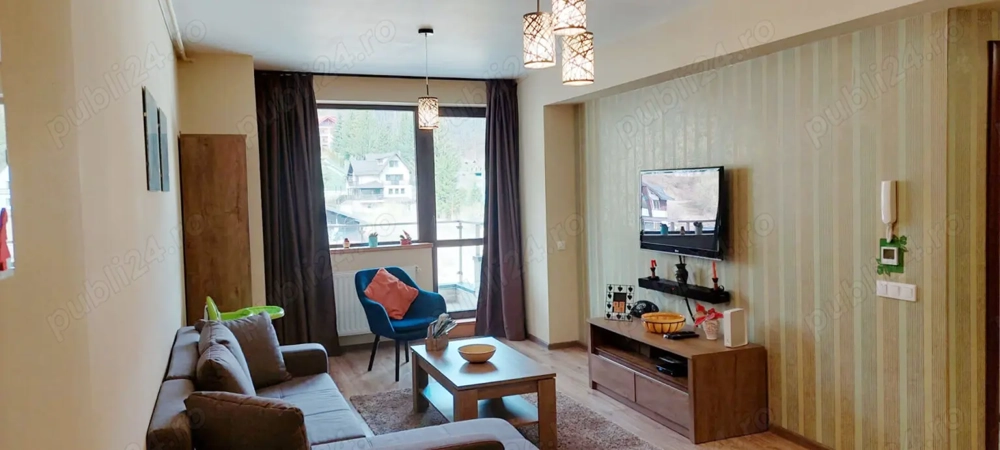 Apartament de inchiriat in Sinaia, bloc nou, zona Platoul Izvor