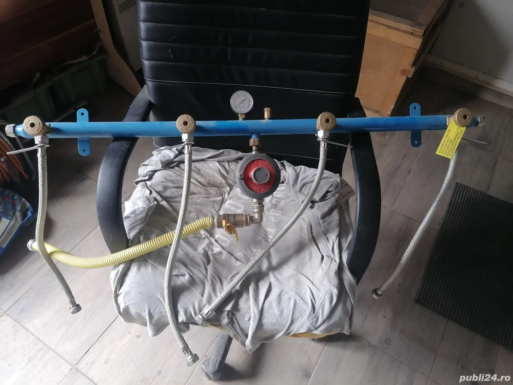 Centralină butelii gaz 4 posturi