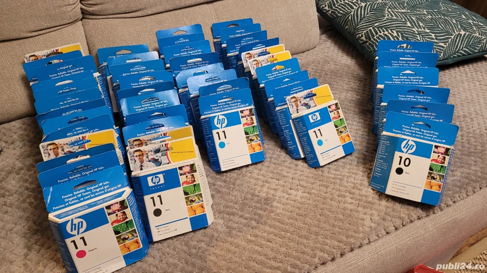 Toner cartus HP11 si HP10 imprimantă