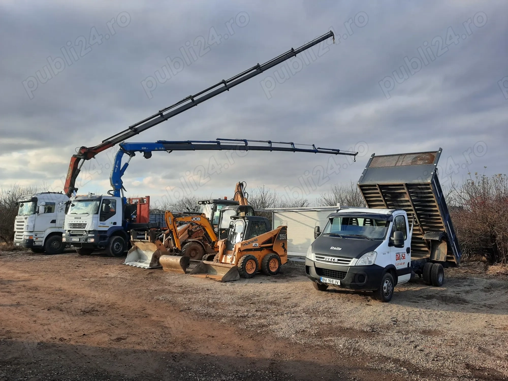 Angajam sofer camion cu macara