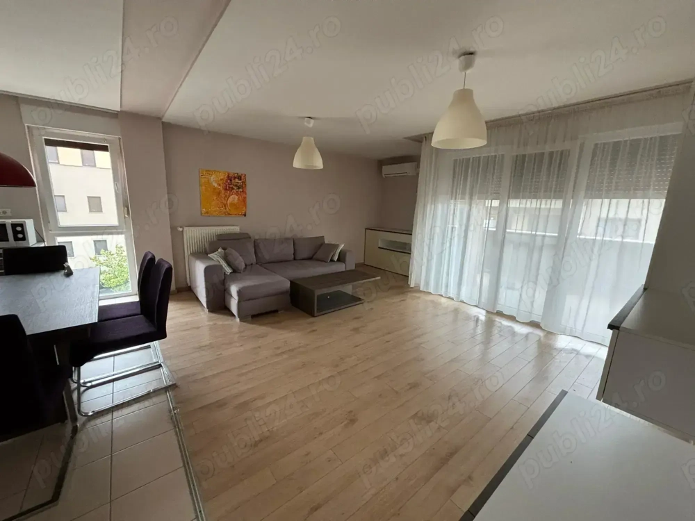 Inchiriez apartament 3 camere, 2 bai, 98mp, loc de parcare, zona Braytim