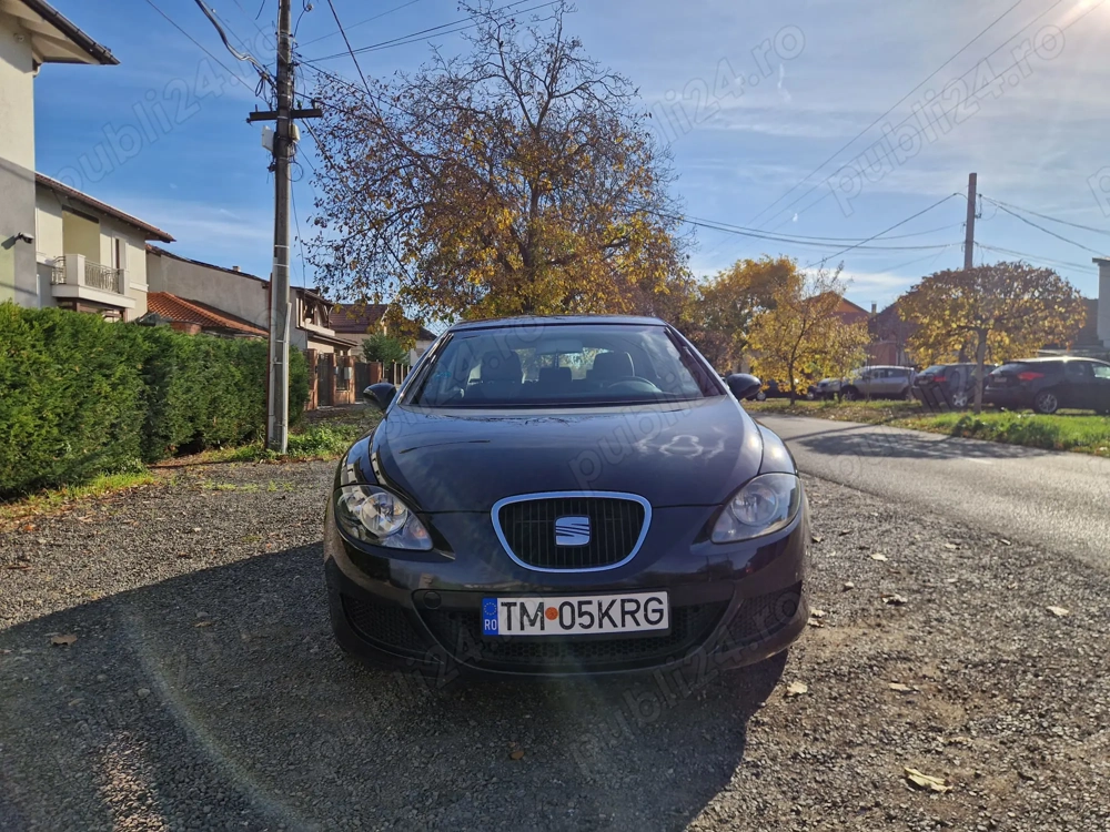  SEAT LEON, 1.6 benzina, an fabricație 2008