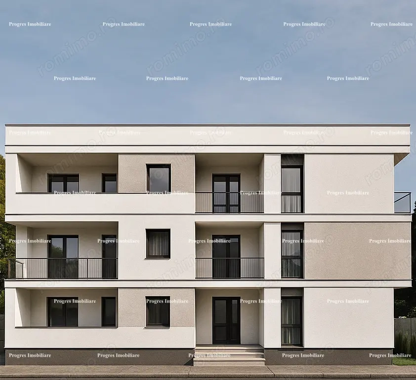 Ap.3 camere - bloc nou - doua bai (cu geam)  - 72mp utili - 90.000 Euro (tva inclus)