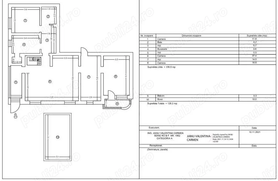 Peninsula - spatiu 4 camere, ideal birouri