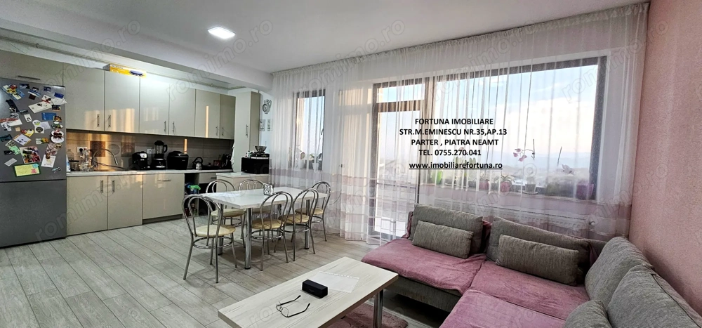 Apartament 2 camere decomandate, etaj 2, cu loc parcare, bloc nou, zona Fermelor