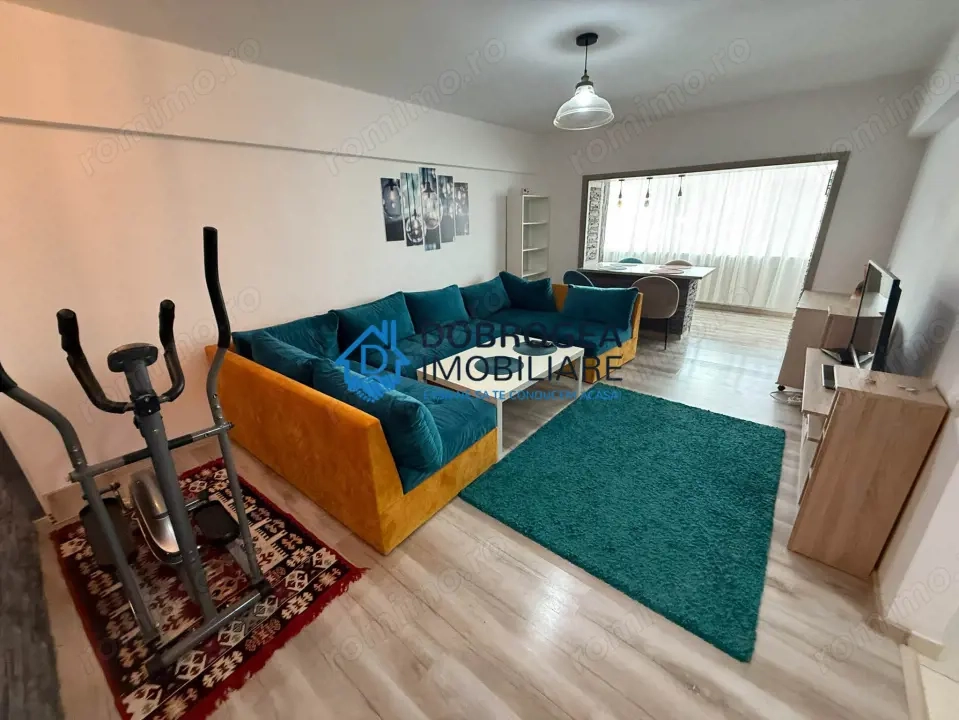 Strada Babadag, etaj 2, 3 camere, mobilat-utilat, centrala termica