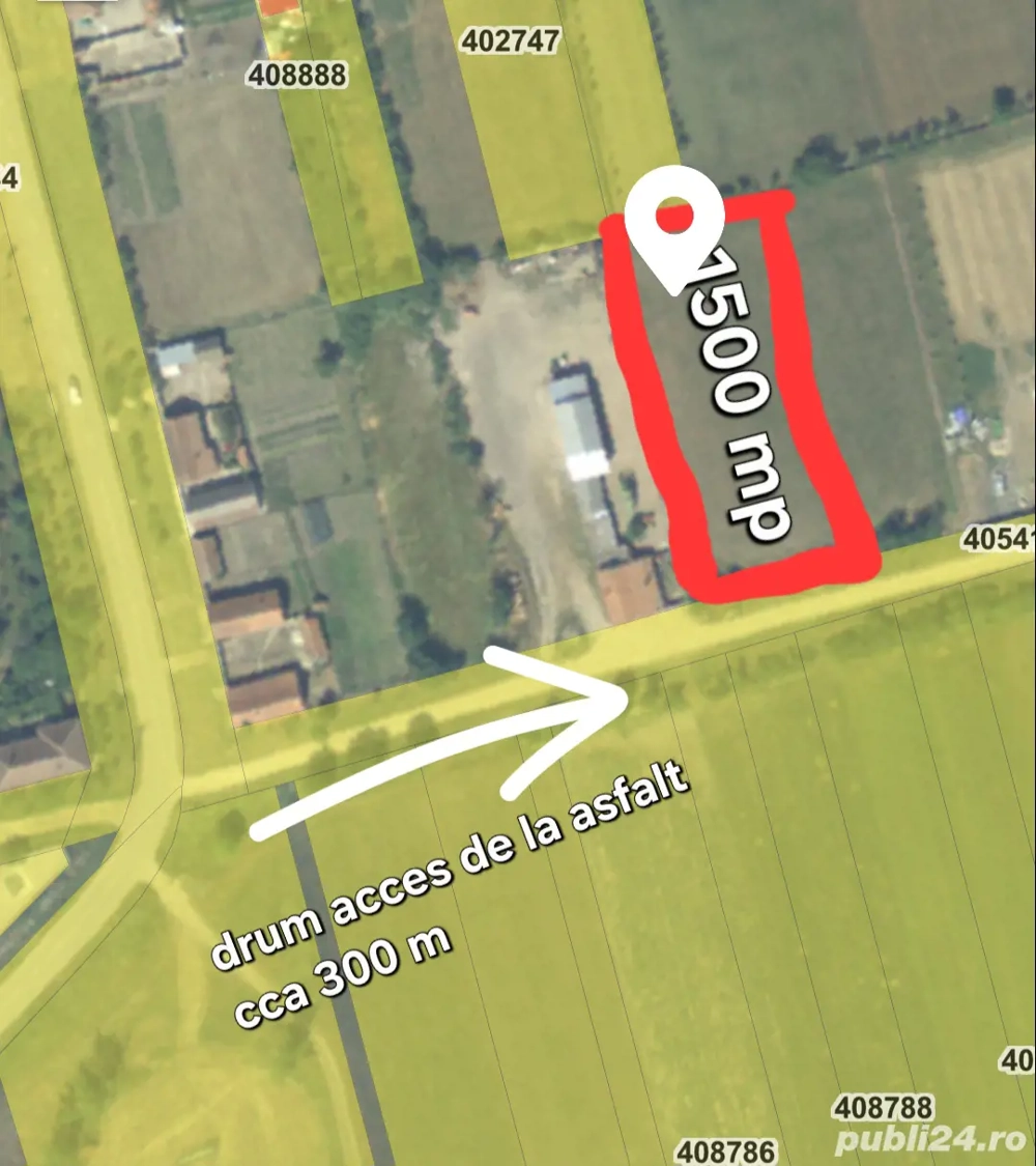 Vand teren intravilan Sat Cadar Comuna Tormac jud Timiș 