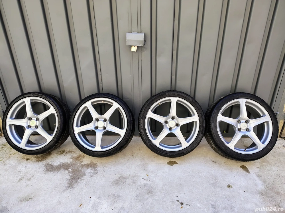 Roti jante eta&beta anvelope gume continental  4x100 225/35/r18 245/35/r18