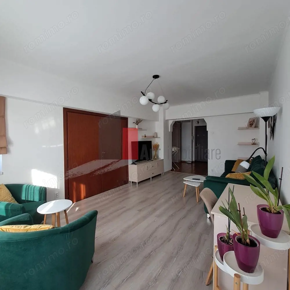 Apartament mobilat 2 camere pe  Bd. Unirii