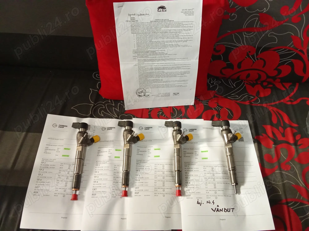 Injectoare Duster 1,5dci k9k