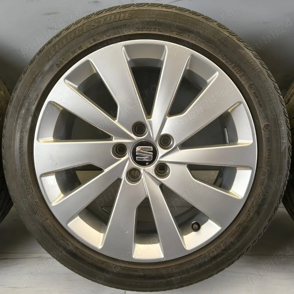 Roti/Jante Seat 5x100 215/45 R16 Ibiza, Arona; Skoda Fabia, VW, Audi