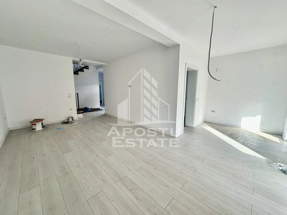 Duplex modern cu 5 camere, bucatarie inchisa, Chisoda