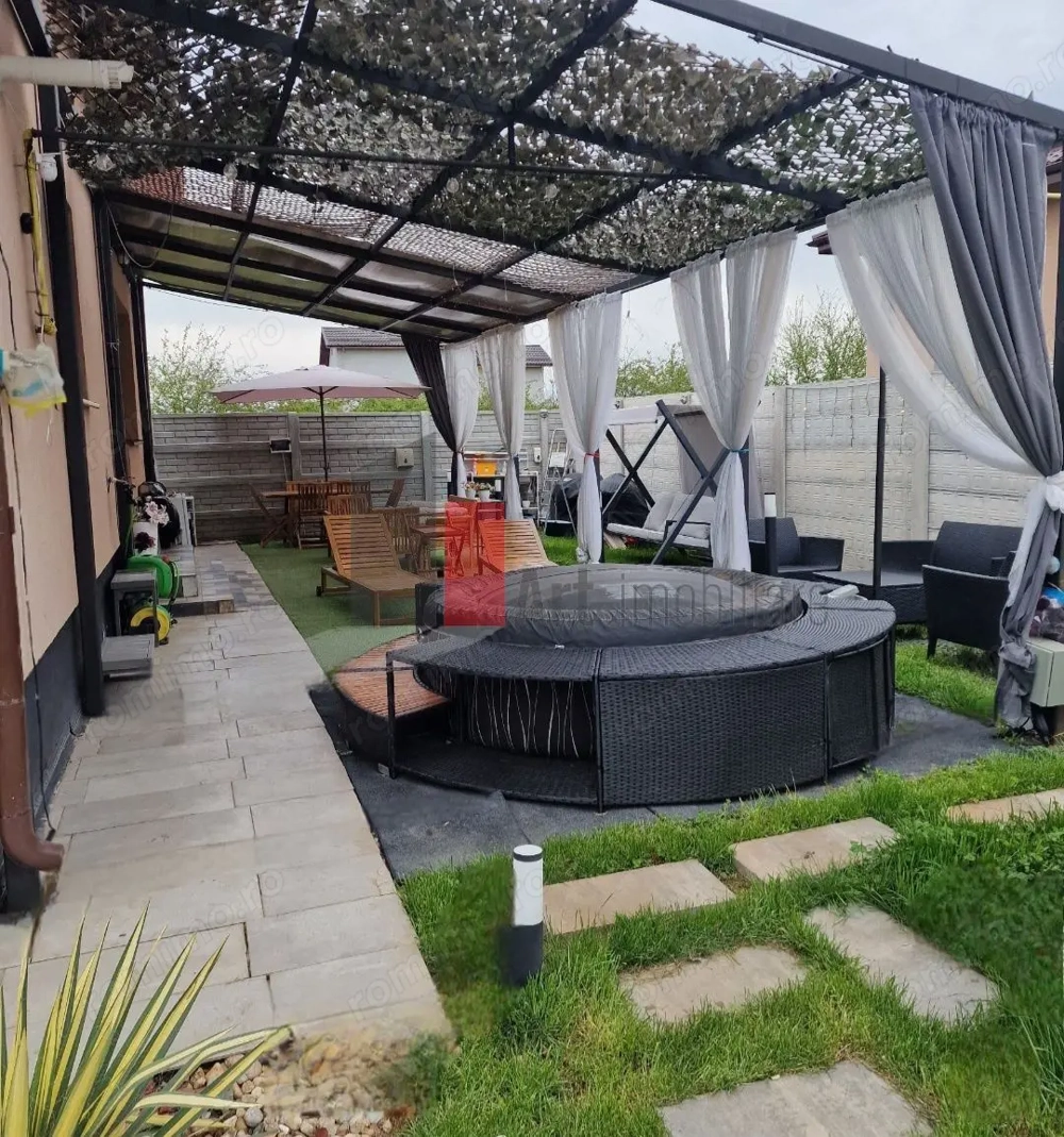 Vanzare casa moderna cu piscina si zona de fitness --Mihailesti