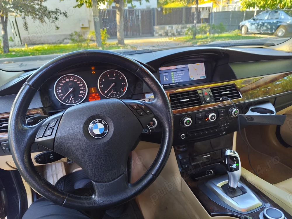 BMW 523i automat sep 2008 facelift 190 cp