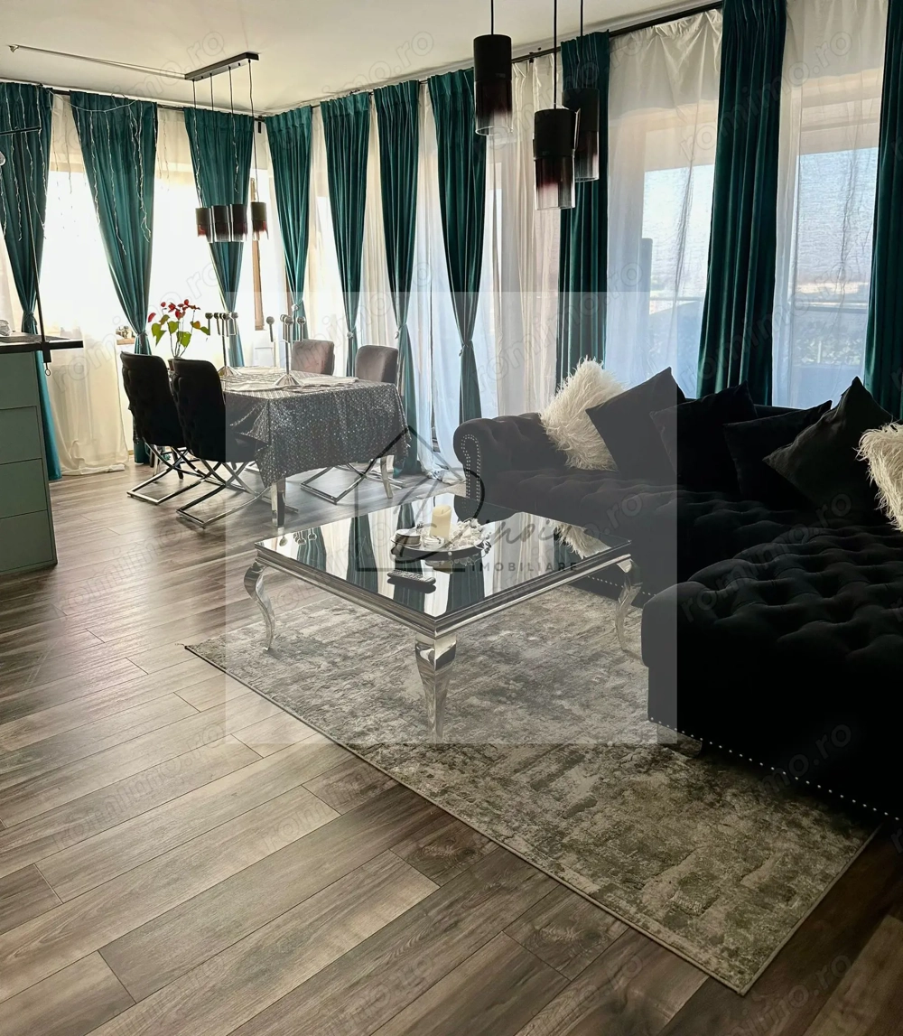 Green Vista Pipera I Apartament 2 camere mobilat utilat 80mp I COM 0%