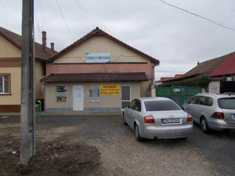 Casa cu spatiu comercial, Giarmata, 128mp util, teren 1670mp, mobilata, utilata, com=0%