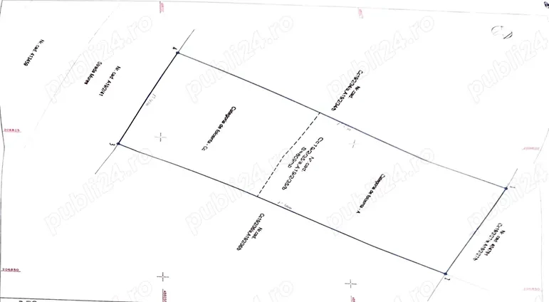 Teren 809 m -Dumbravita - Front stradala 17 m