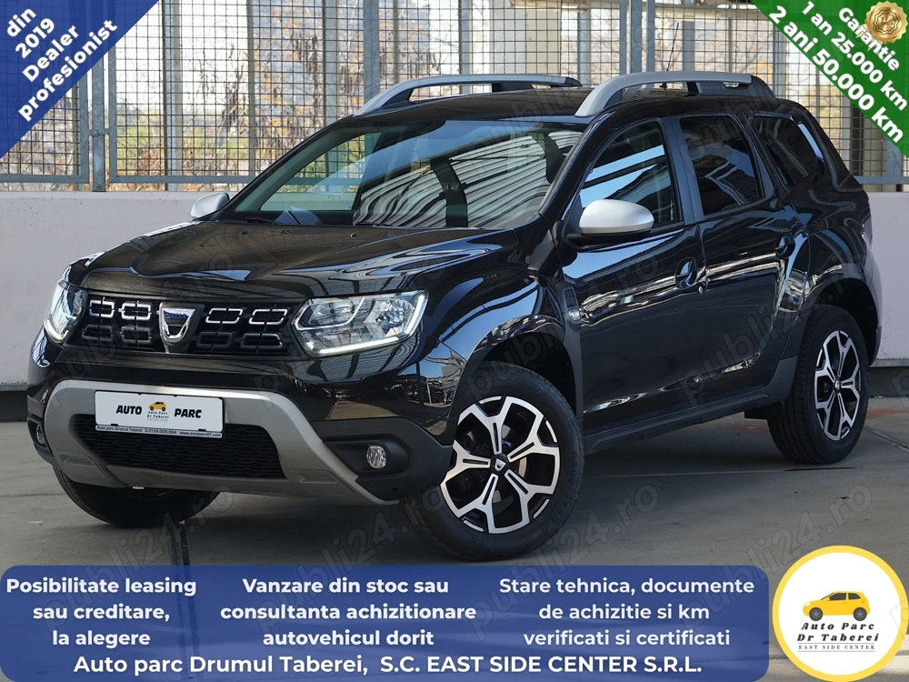 Dacia Duster 1.3 TcE Prestige, camera video,  senzori, încălzire scaune 