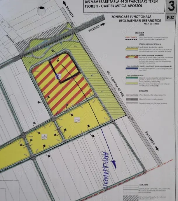 Vanzare teren Mitica Apostol