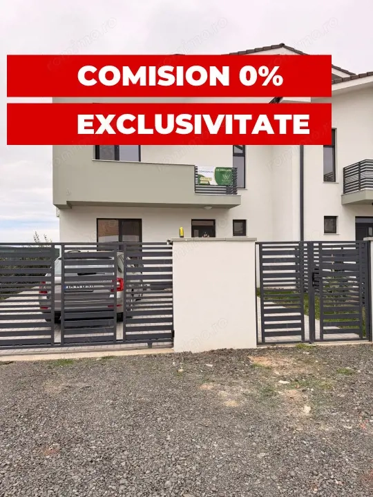 COMISION 0%-Duplex 5 camere, 120mp utili, 303mp teren-Giroc