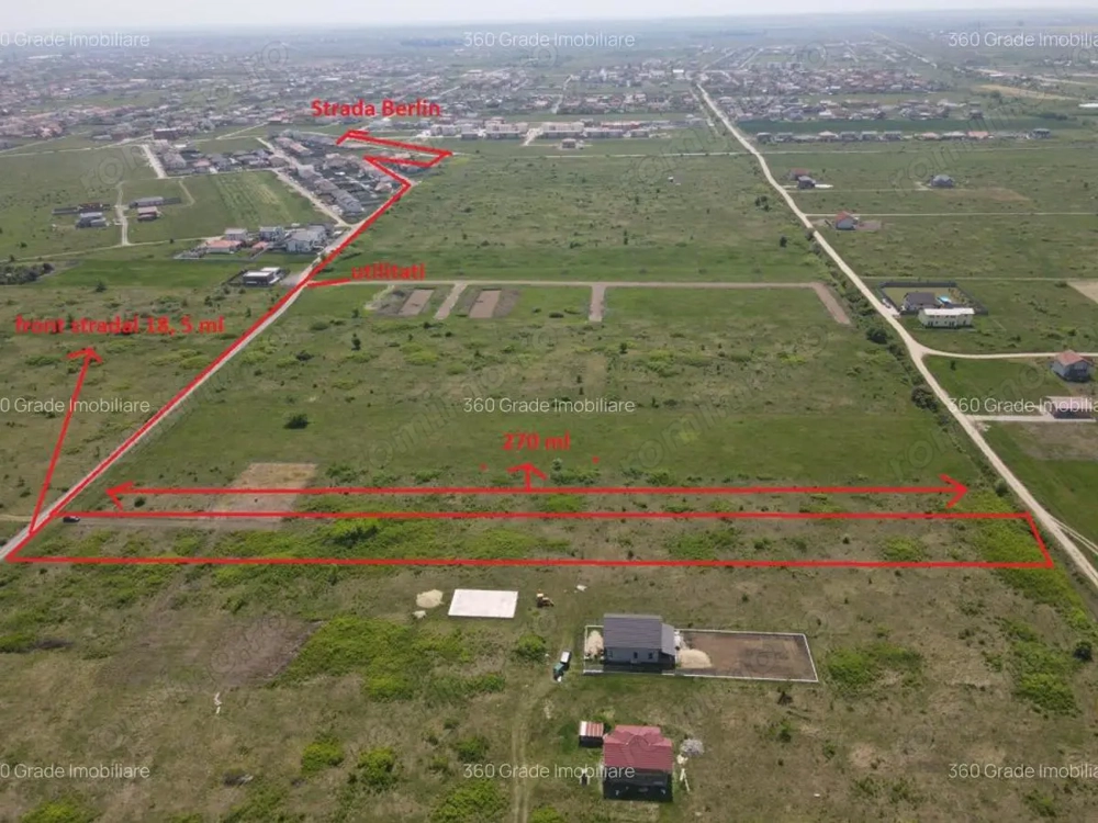 Mosnita - 5000 mp - Utilitati in zona - 70.000 Euro