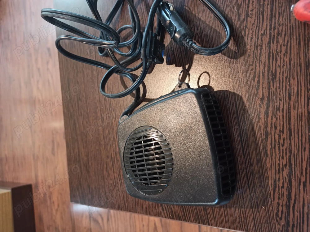 Ventilator aer cald 12v