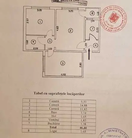 Apartament 3 camere Drumul Gazarului Pta Progresu