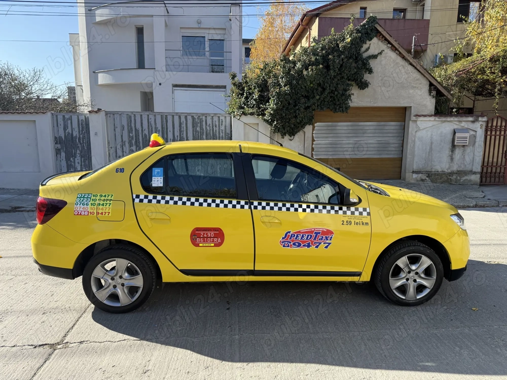 Vand Taxi logan 2 prestige 0.9 + autorizatie taxi