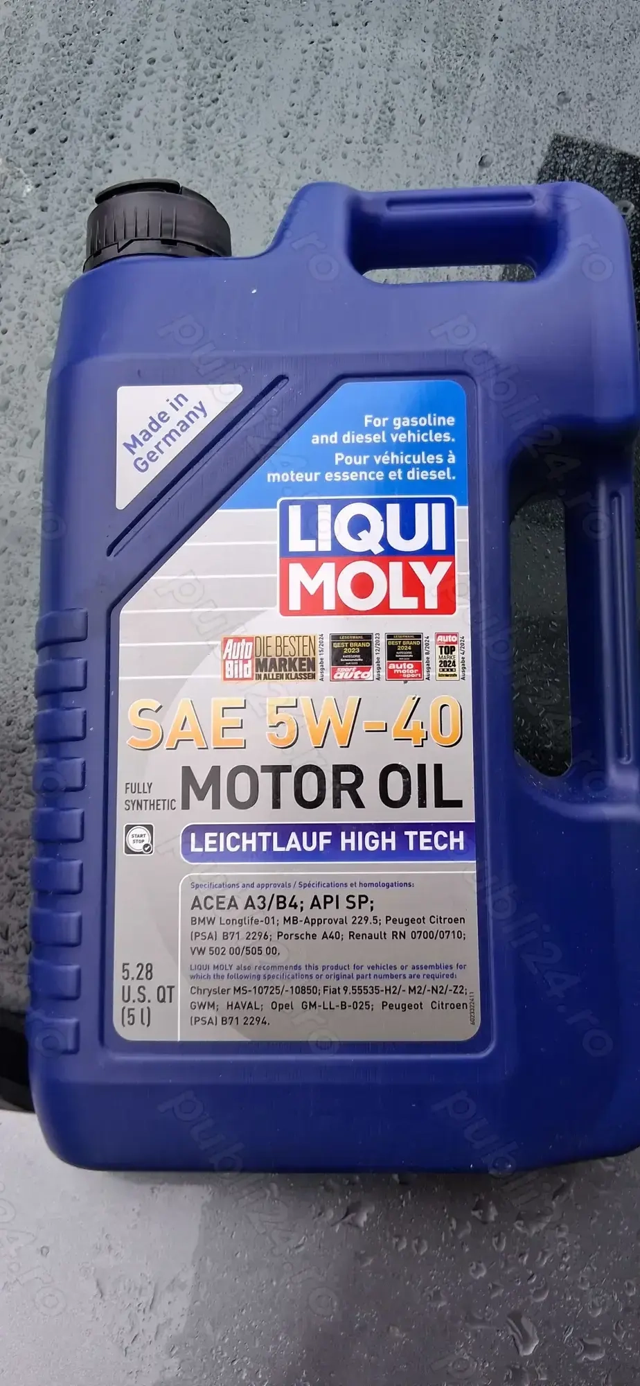 Vand ulei LIQUI MOLY 5W-40