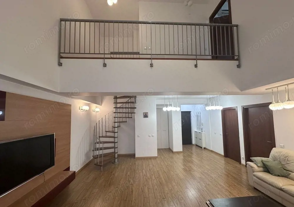 Penthouse de 2 camere pe 2 etaje ultramodern, 85mp + terasa - Parcul Carol