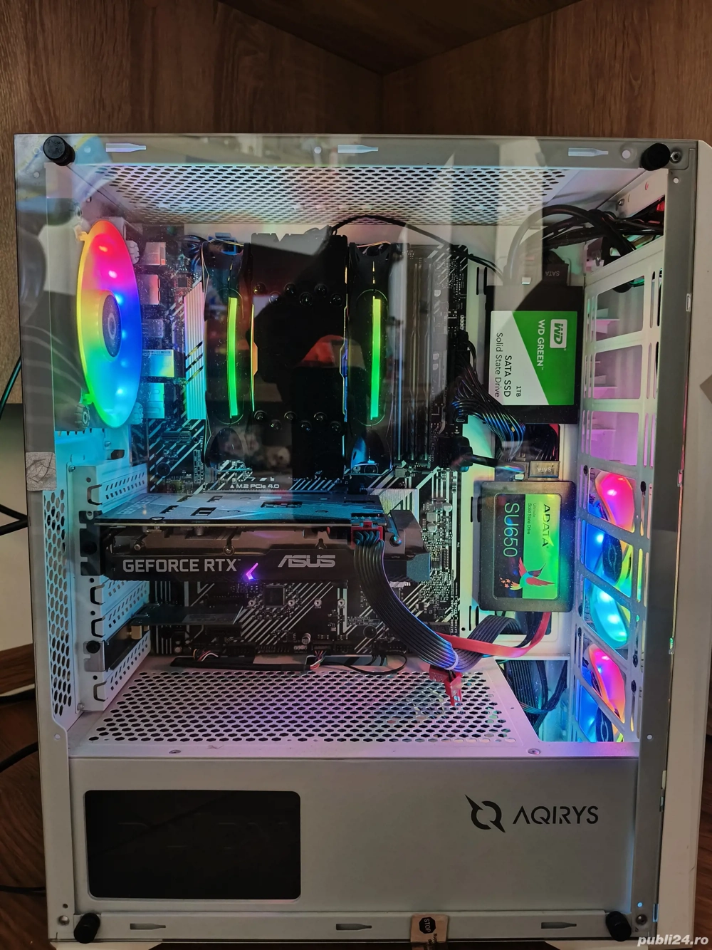 PC Gaming i9 10850k  3060ti  32GB RAM  1.5t ssd + monitor dell s2522hg