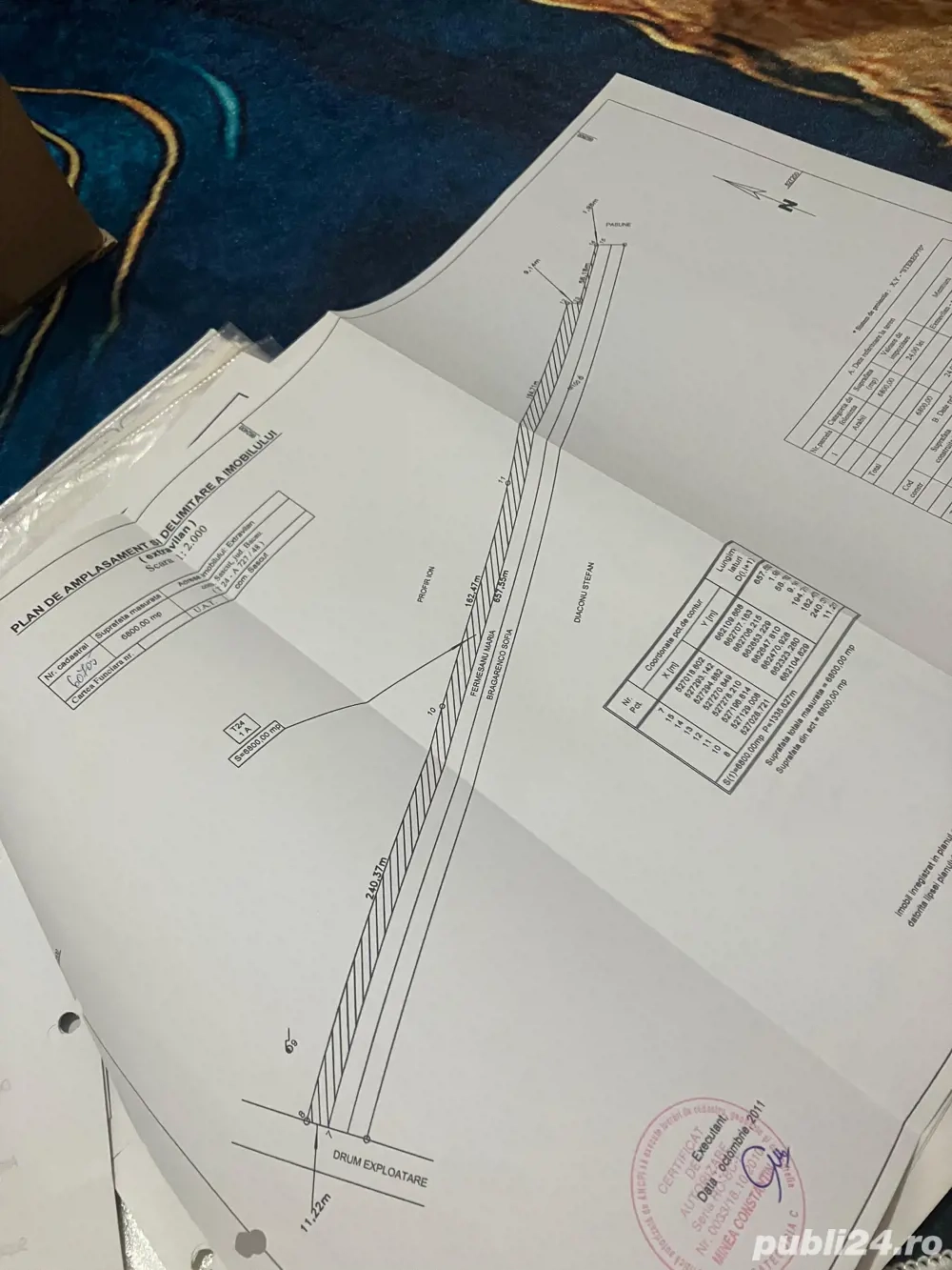 Vând teren extravilan 