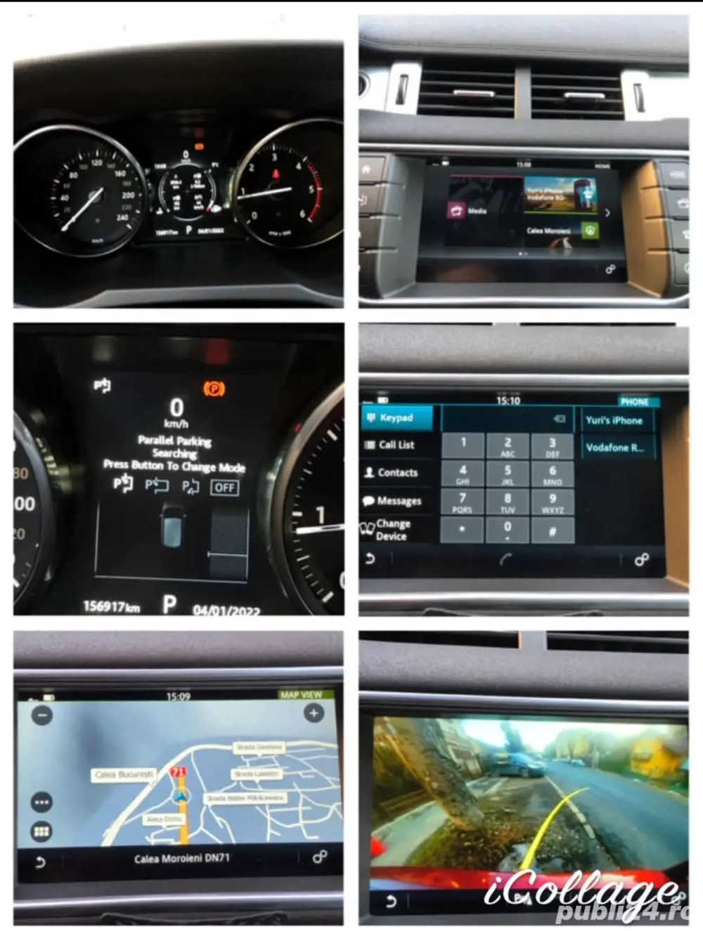 vand Range Rover Evoque facelift,4x4, automat, rosu