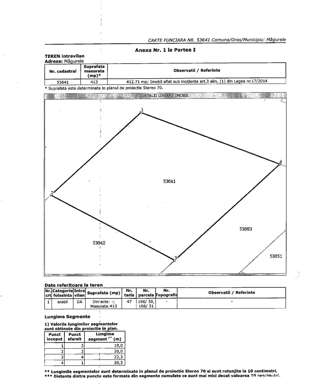Teren lot intravilan aproape sect 4