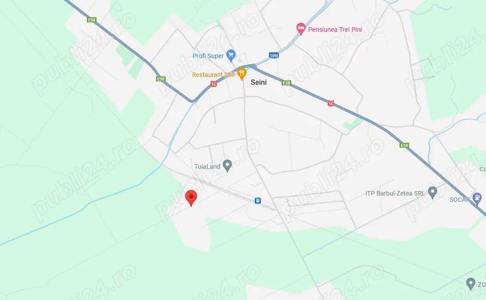 Vand teren in orasul Seini, jud. Maramures