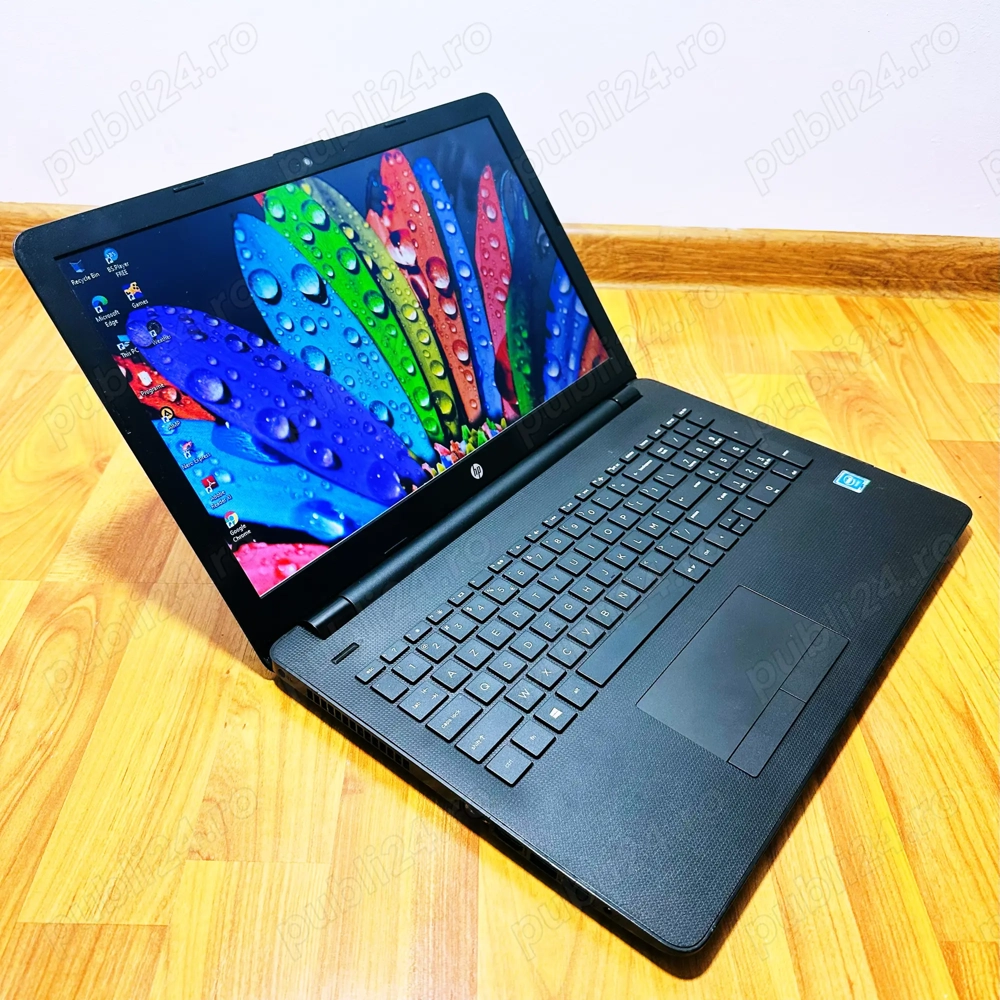 Laptop HP Black, Intel, SSD 256GB, Windows, 15.6  inch, Livrare GRATUITA!