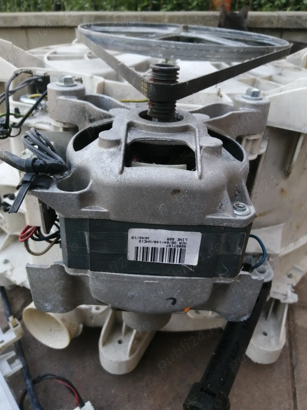 Whirlpool 6-th sense - motor, cuva si instalatie electrica