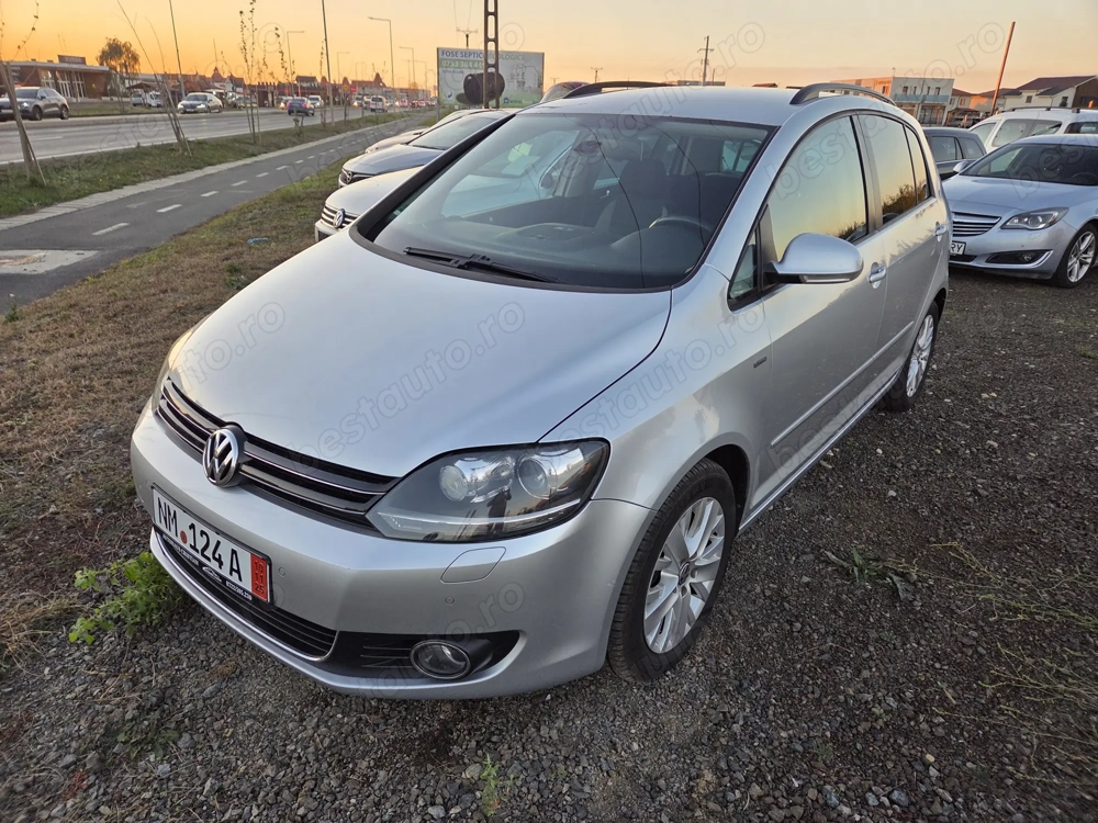 VW Golf Plus 2.0 TDI, 140 CP, Xenon, Webasto, cameră marșarier