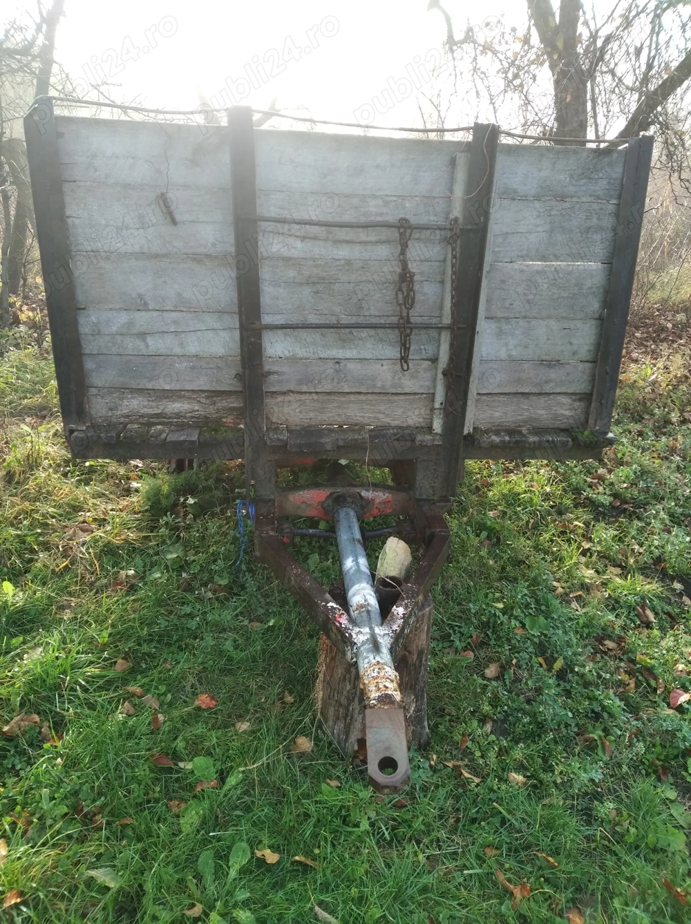 Remorca 1 axa după tractor