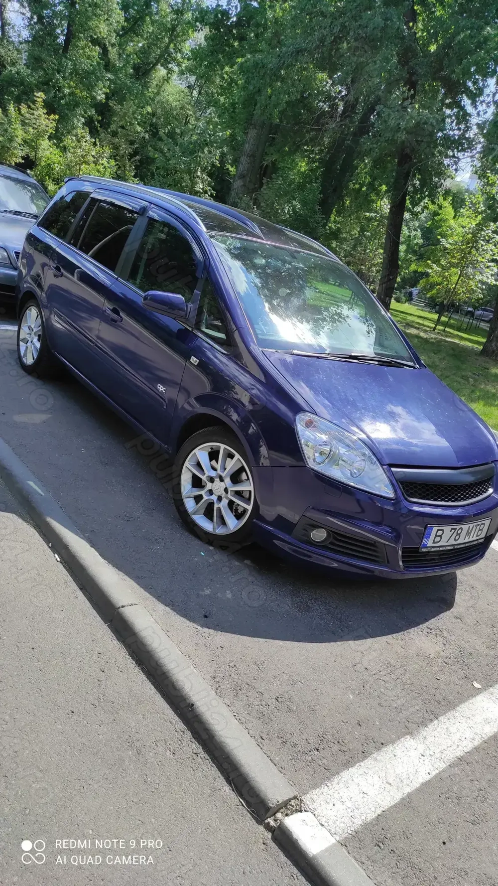 Opel Zafira B, 1.9 cdti, z19dt, 120cp, 88 kw