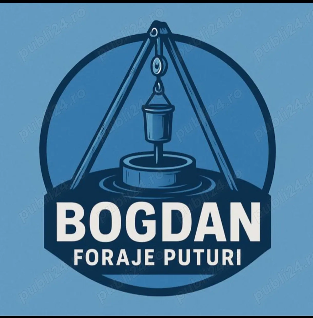 Foraje puțuri denisipari pilonii de susținere 