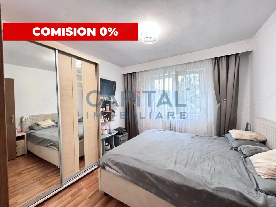 Vanzare apartament 2 camere, etaj intermediar, zona Sirena, Manastur