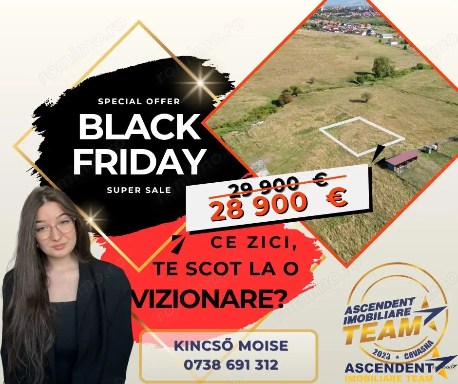 Teren intravilan cu PUZ, 500 mp, zona Belvedere, Sfantu Gheorghe