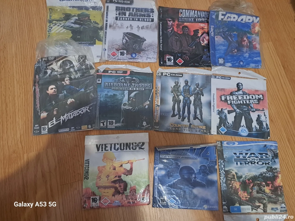 11 jocuri Pc 5 Lei Bucata