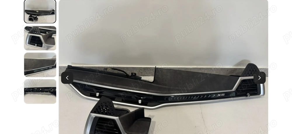 BMW X5 G05 Ramă ornament torpedou bord